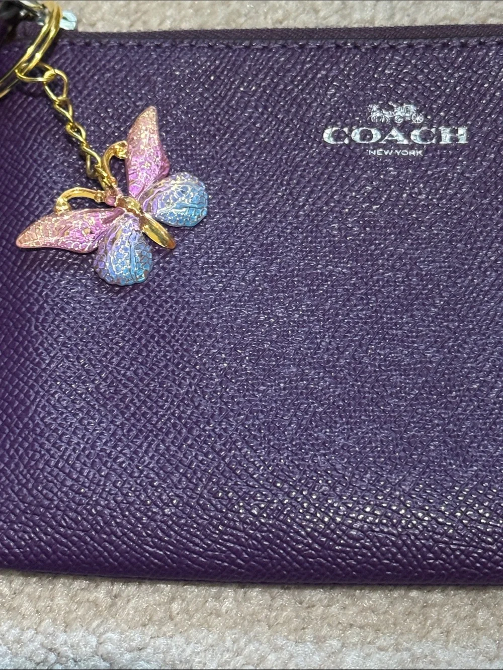 Coach compact wristlet
